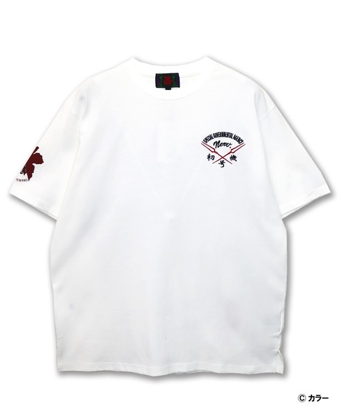 PANDIESTA（パンディエスタ）の「EVANGELION×錦 / ヱヴァンゲリヲン×ニシキ　墨絵風初号機咆哮T(M2)（Tシャツ/カットソー・メンズ・ホワイト/ブラック・M/L/XXL/XL）」の11枚目の写真