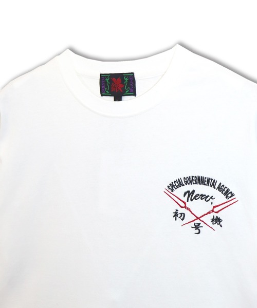 PANDIESTA（パンディエスタ）の「EVANGELION×錦 / ヱヴァンゲリヲン×ニシキ　墨絵風初号機咆哮T(M2)（Tシャツ/カットソー・メンズ・ホワイト/ブラック・M/L/XXL/XL）」の13枚目の写真