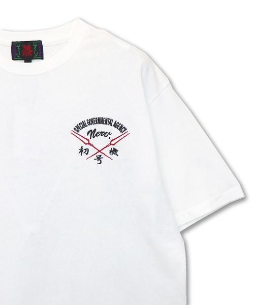 PANDIESTA（パンディエスタ）の「EVANGELION×錦 / ヱヴァンゲリヲン×ニシキ　墨絵風初号機咆哮T(M2)（Tシャツ/カットソー・メンズ・ホワイト/ブラック・M/L/XXL/XL）」の14枚目の写真