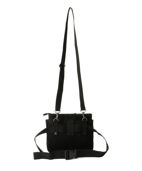 【未使用】 AVIREX アヴィレックス イーグル ウエストバッグ AVX3521 ブラック　(02571) アビレックス) AVIREX アヴィレックス イーグル ショルダー＆チョーク