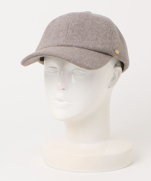 polka polka（ポルカポルカ）の「polka polka / ポルカポルカ フェルトキャップ SDI（キャップ・レディース・ベージュ/ブラック/グレー・FREE）」の3枚目の写真