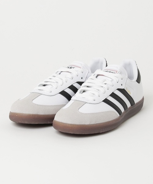 adidas(アディダス)の「adidas/アディダス スニーカー メンズ レディース SAMBA サンバ ストリート Tトウ テラス IH6001/IH6000(スニーカー・メンズ・ホワイト×ブラック/ブラック×ブラック・27.0cm/26.0cm/25.0cm/27.5cm/26.5cm/25.5cm/24.5cm/28.0cm/23.5cm/24.0cm/23.0cm)」の20枚目の写真