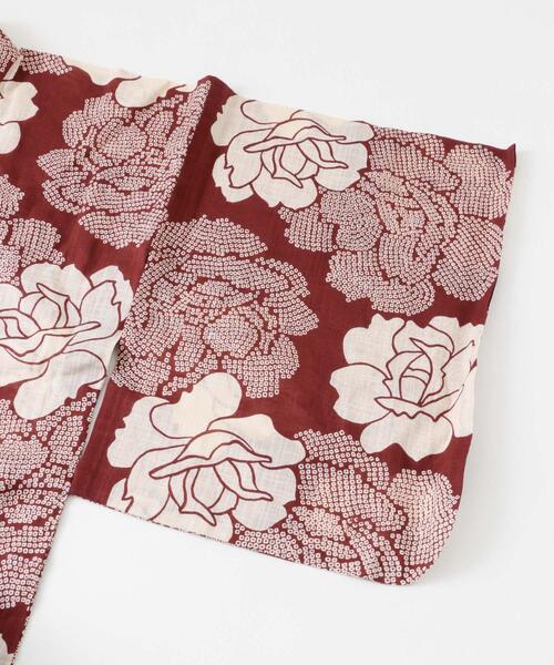 URBAN RESEARCH ROSSO WOMEN(アーバンリサーチ ロッソ)の「『別注』浴衣 薔薇疋田(浴衣・レディース・レッド・FREE)」の6枚目の写真