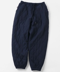 【暖】キルティングワッフルパンツ