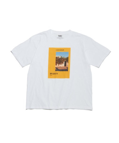 ADAM ET ROPE'(アダムエロペ)の「【A Week Abroad for ADAM ET ROPE'】TRAVEL T-SHIRT(Tシャツ/カットソー・メンズ・オレンジ/ブルー/ブラック・L/M/XL)」の19枚目の写真