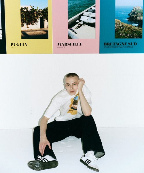 ADAM ET ROPE'(アダムエロペ)の「【A Week Abroad for ADAM ET ROPE'】TRAVEL T-SHIRT(Tシャツ/カットソー・メンズ・オレンジ/ブルー/ブラック・L/M/XL)」の17枚目の写真