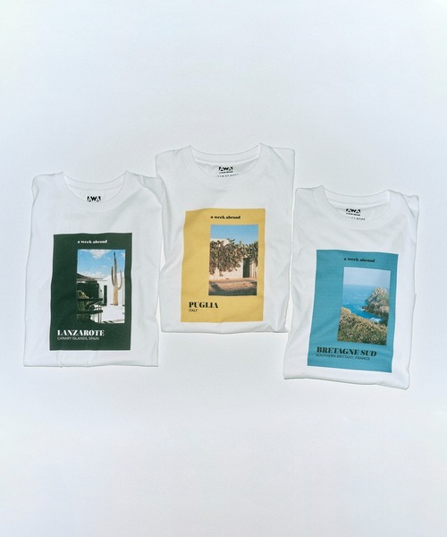 ADAM ET ROPE'(アダムエロペ)の「【A Week Abroad for ADAM ET ROPE'】TRAVEL T-SHIRT(Tシャツ/カットソー・メンズ・オレンジ/ブルー/ブラック・L/M/XL)」の18枚目の写真