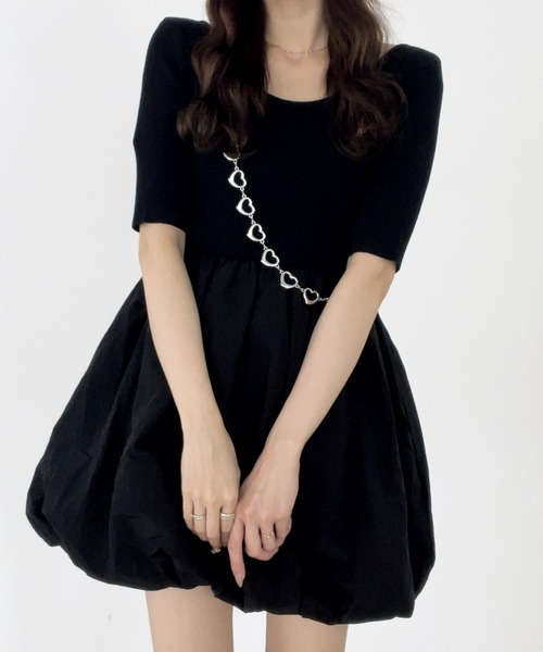 P＆Dミニワンピース 黒 miniministore ミニドレス 黒タイトワンピース セクシー【ゆう
