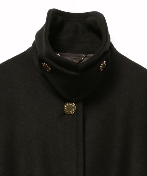 Mackintosh(マッキントッシュ)の「MACKINTOSH / HUMBIE ロングコート(ステンカラーコート・レディース・ブラック・6/8)」の4枚目の写真