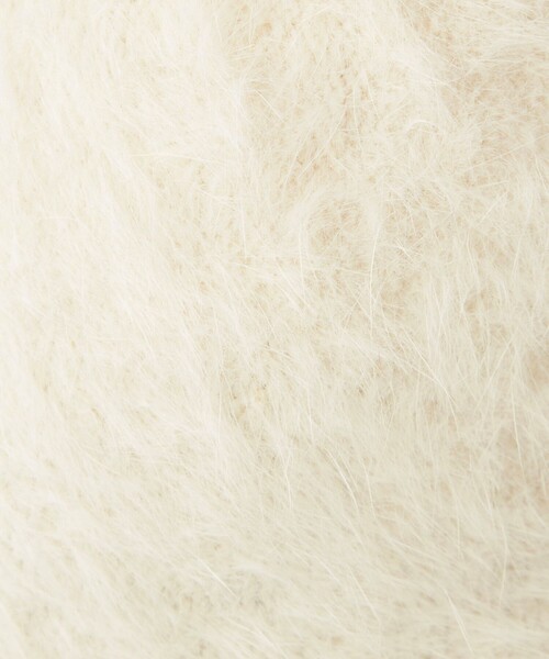 green label relaxing（グリーンレーベルリラクシング）の「ヘアリーミックス ハット③ クローシュ / クロシェ / 帽子（ハット・レディース・ブラウン/ライトグレー/ブラック/オフホワイト/ダークグレー・FREE）」の16枚目の写真