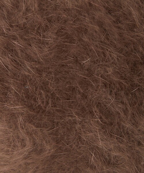 green label relaxing（グリーンレーベルリラクシング）の「ヘアリーミックス ハット③ クローシュ / クロシェ / 帽子（ハット・レディース・ブラウン/ライトグレー/ブラック/オフホワイト/ダークグレー・FREE）」の13枚目の写真