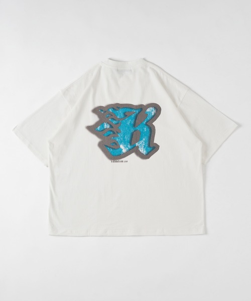 kutir(クティール)の「アソートバックプリントTシャツ(Tシャツ/カットソー・メンズ・ホワイト系/ブラック/ホワイト/ブラック系・MEDIUM/LARGE)」の2枚目の写真