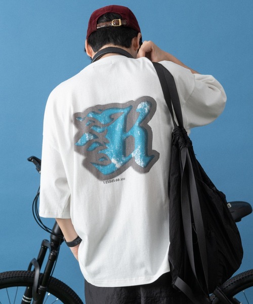 kutir(クティール)の「アソートバックプリントTシャツ(Tシャツ/カットソー・メンズ・ホワイト系/ブラック/ホワイト/ブラック系・MEDIUM/LARGE)」の9枚目の写真