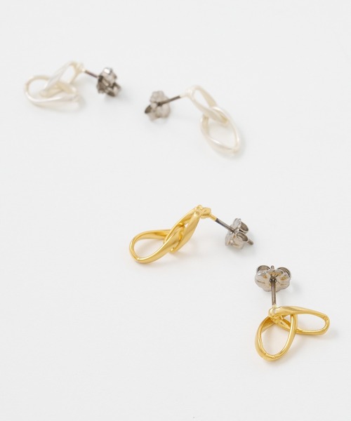 【Ljud/ユード】ツインリングピアス（ピアス（両耳用））｜collex（コレックス）