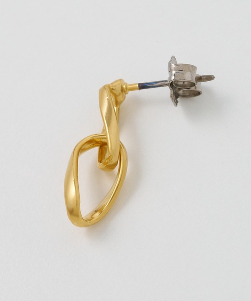 【Ljud/ユード】ツインリングピアス（ピアス（両耳用））｜collex（コレックス）