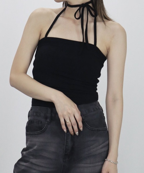 セール】チョーカーキャミソール／choker camisole リボン