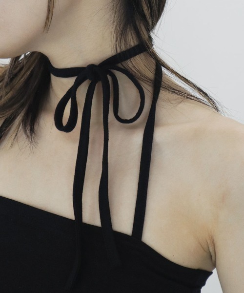 セール】チョーカーキャミソール／choker camisole リボン