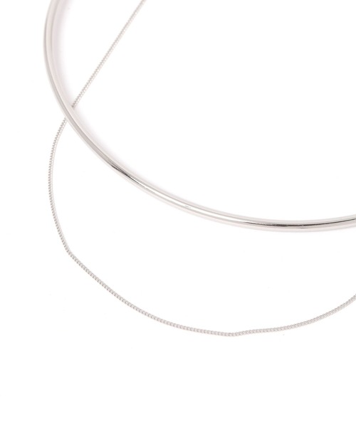 LEPSIM（レプシィム）の「２連メタルチョーカー　137903（チョーカー・レディース・ゴールド/シルバー・ONE SIZE）」の5枚目の写真