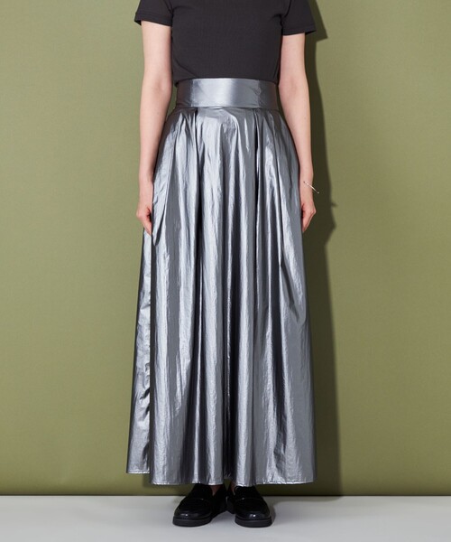 CITEN(シテン)の「<CITEN> シャイニー ボリュームスカート(スカート・レディース・シルバー/ブラック・M/S)」の13枚目の写真