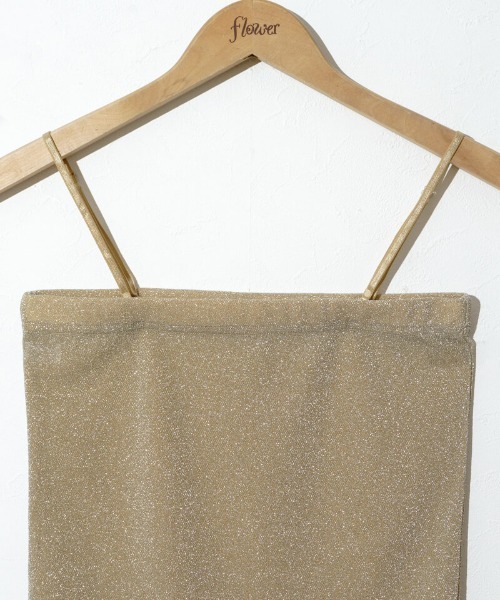 flower（フラワー）の「シャイニーチューブトップ3（チューブトップ・レディース・ゴールド/シルバー・FREE）」の6枚目の写真