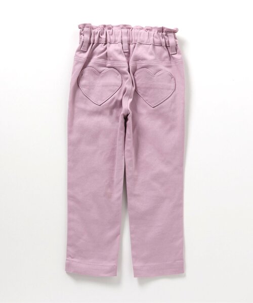 apres les cours(アプレレクール)の「ハートポケットきゅんパンツ(テーパード)(その他パンツ・キッズ・アイボリー/ブルー/ブラック/ピンク/チェック・100/90/80/110/140/130/120)」の16枚目の写真