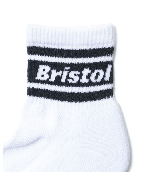 F.C.Real Bristol（エフシーレアルブリストル）の「LINE SHORT SOCKS（ソックス/靴下・メンズ・グレー/ブルー/ブラック/グリーン・MEDIUM/LARGE）」の5枚目の写真