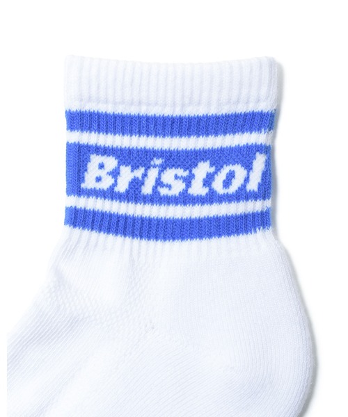 F.C.Real Bristol（エフシーレアルブリストル）の「LINE SHORT SOCKS（ソックス/靴下・メンズ・グレー/ブルー/ブラック/グリーン・MEDIUM/LARGE）」の6枚目の写真
