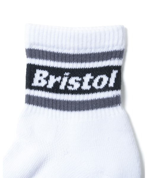 F.C.Real Bristol（エフシーレアルブリストル）の「LINE SHORT SOCKS（ソックス/靴下・メンズ・グレー/ブルー/ブラック/グリーン・MEDIUM/LARGE）」の7枚目の写真