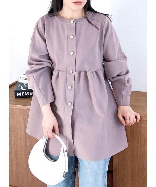 前後2WAYスポンジニットプルオーバー（ニット/セーター）｜reca