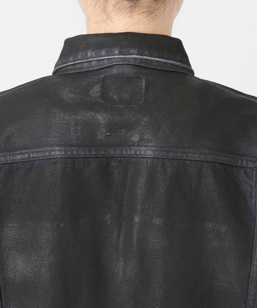 Wrangler（ラングラー）の「Wrangler 別注 COATING JACKET：デニムジャケット（デニムジャケット・レディース・ブラウン・LARGE）」の20枚目の写真