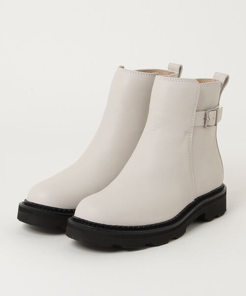 REGAL(リーガル)の「リーガルレディース F07R ベルト付きショートブーツ(ブーツ・レディース・アイボリー・23.5/23/24.5/24/25.0/22.5)」の4枚目の写真