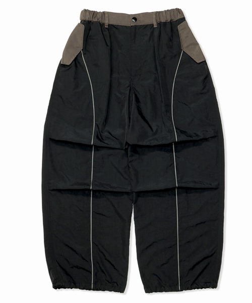 エレファントトライバルファブリックス 3D Snow Camo パンツ ブラック elephant TRIBAL fabrics 3D Snow Camo Nylon Pants（その他