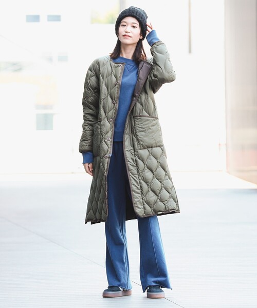 【美品】TONAL TAIONコラボ ロングジレ CITY LINE ロングダウンジレ特集 | TAION INNER DOWN WEAR（タイオン