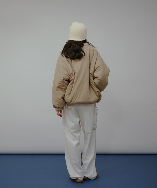 reversible padded blouson / リバーシブルパディングブルゾン