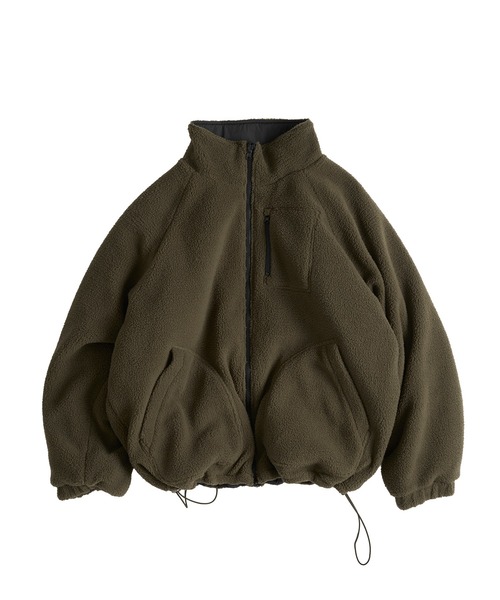 リバーシブルパディングブルゾン ミュエータ MUHET セール】reversible padded blouson / リバーシブルパディングブルゾン