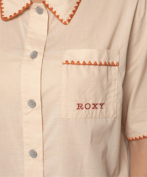 ROXY(ロキシー)の「TURN BACK/ロキシーショート丈半袖シャツ(シャツ/ブラウス・レディース・カーキ/ベージュ・MEDIUM/LARGE/SMALL)」の17枚目の写真