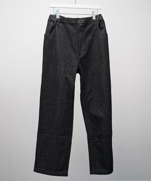 BASISBROEK（バシスブルック）の「【BASISBROEK】ALBION（デニムパンツ・メンズ・ブラック/インディゴブルー・2/3）」の2枚目の写真