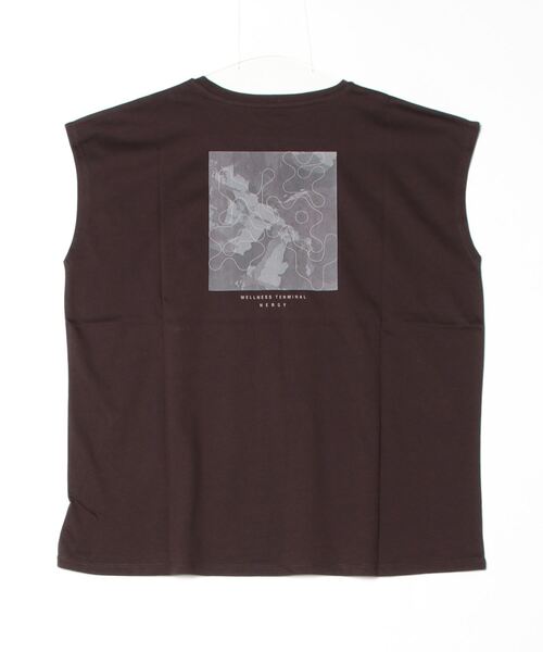 NERGY(ナージー)の「【別注】ナージージャパン NERGY フレンチスリーブTシャツ_ 限定コラボ(Tシャツ/カットソー・レディース・オフホワイト/ブラック/パープル・M/L)」の4枚目の写真