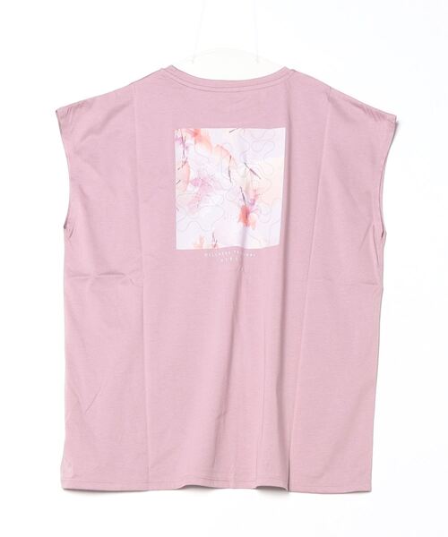 NERGY(ナージー)の「【別注】ナージージャパン NERGY フレンチスリーブTシャツ_ 限定コラボ(Tシャツ/カットソー・レディース・オフホワイト/ブラック/パープル・M/L)」の6枚目の写真