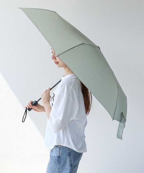 Cepica（セピカ）の「【Wpc.】UNISEX AUTOMATIC 折りたたみ傘（晴雨兼用）　　＠（折りたたみ傘・レディース・ネイビー/グリーン/オフホワイト・FREE）」の8枚目の写真