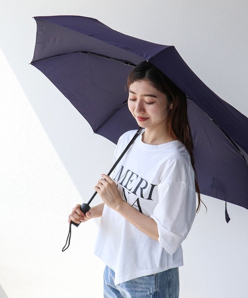 Cepica（セピカ）の「【Wpc.】UNISEX AUTOMATIC 折りたたみ傘（晴雨兼用）　　＠（折りたたみ傘・レディース・ネイビー/グリーン/オフホワイト・FREE）」の11枚目の写真