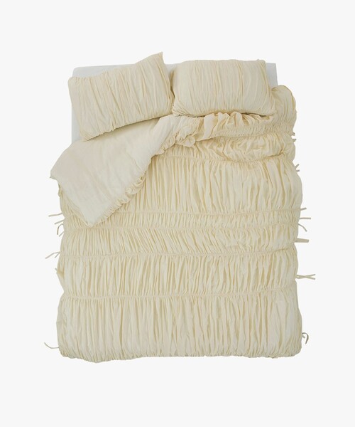 bpr BEAMS（ビーピーアール ビームス ）の「GATA / Big waves pillow case（寝具・レディース・ブラック/オフホワイト/ネイビー/ミント/ピンク/ホワイト/サックスブルー・ONE SIZE）」の9枚目の写真