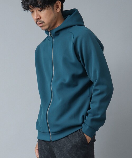 NOLLEY’S（ノーリーズ）の「【ACTIVE SECT】《限定展開 / 吸水速乾 / 抗菌防臭》ファンクショナルZIPパーカー（パーカー・メンズ・ブラック/グレイッシュベージュ/ブルー系その他/ネイビー・M/L）」の13枚目の写真