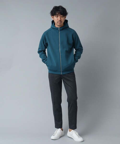 NOLLEY’S（ノーリーズ）の「【ACTIVE SECT】《限定展開 / 吸水速乾 / 抗菌防臭》ファンクショナルZIPパーカー（パーカー・メンズ・ブラック/グレイッシュベージュ/ブルー系その他/ネイビー・M/L）」の20枚目の写真