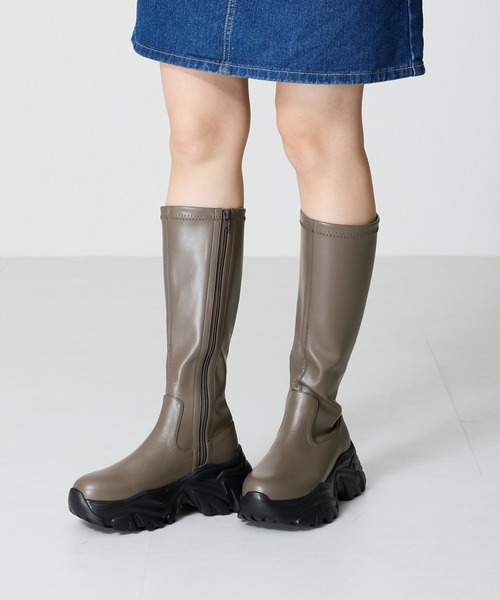 スニーカーソールロングブーツ 41503（ブーツ）｜ORiental TRaffic