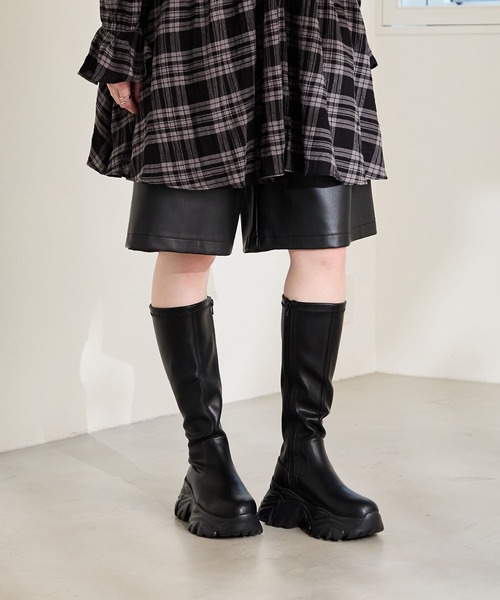 セール】スニーカーソールロングブーツ 41503（ブーツ）｜ORiental