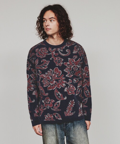 tk.TAKEO KIKUCHI（ティーケータケオキクチ）の「アソートモールニット