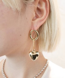 amplis（アンプリス）の「ハートピアス/pain pierce（ピアス（両耳用））」