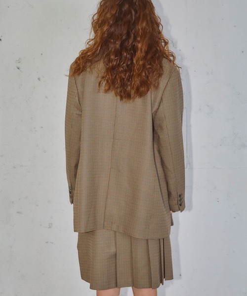 ELLEgirl（エルガール）の「メンズライクテーラードジャケット（テーラードジャケット・レディース・チャコールグレー/ブラウン系その他・M/S）」の11枚目の写真