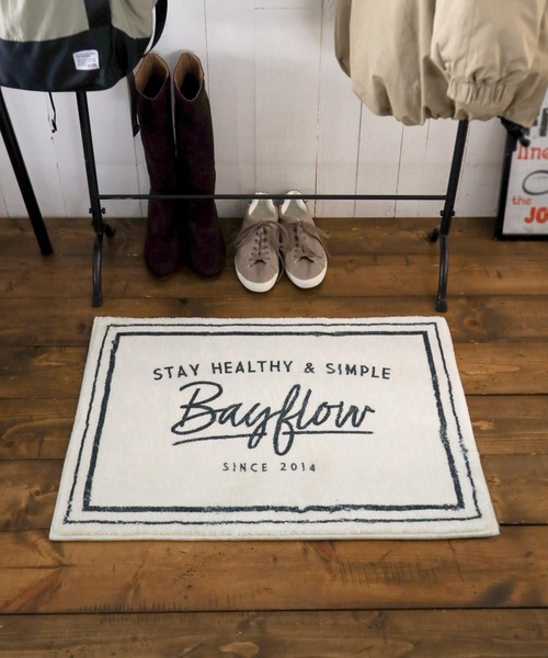 滑り止め付き]BFモチーフラグマット50×70（ラグ/マット）｜BAYFLOW